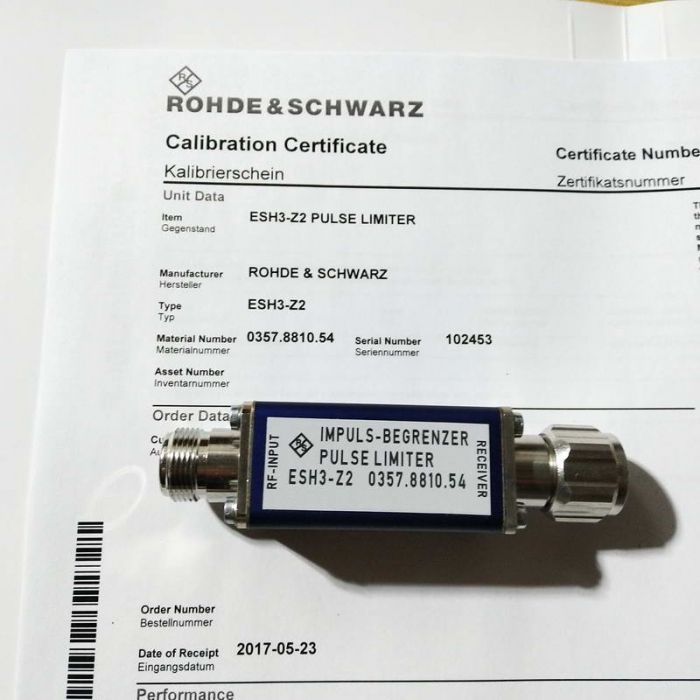 ROHDE & SCHWARZ R&S®ESH3-Z2 脉冲限幅器