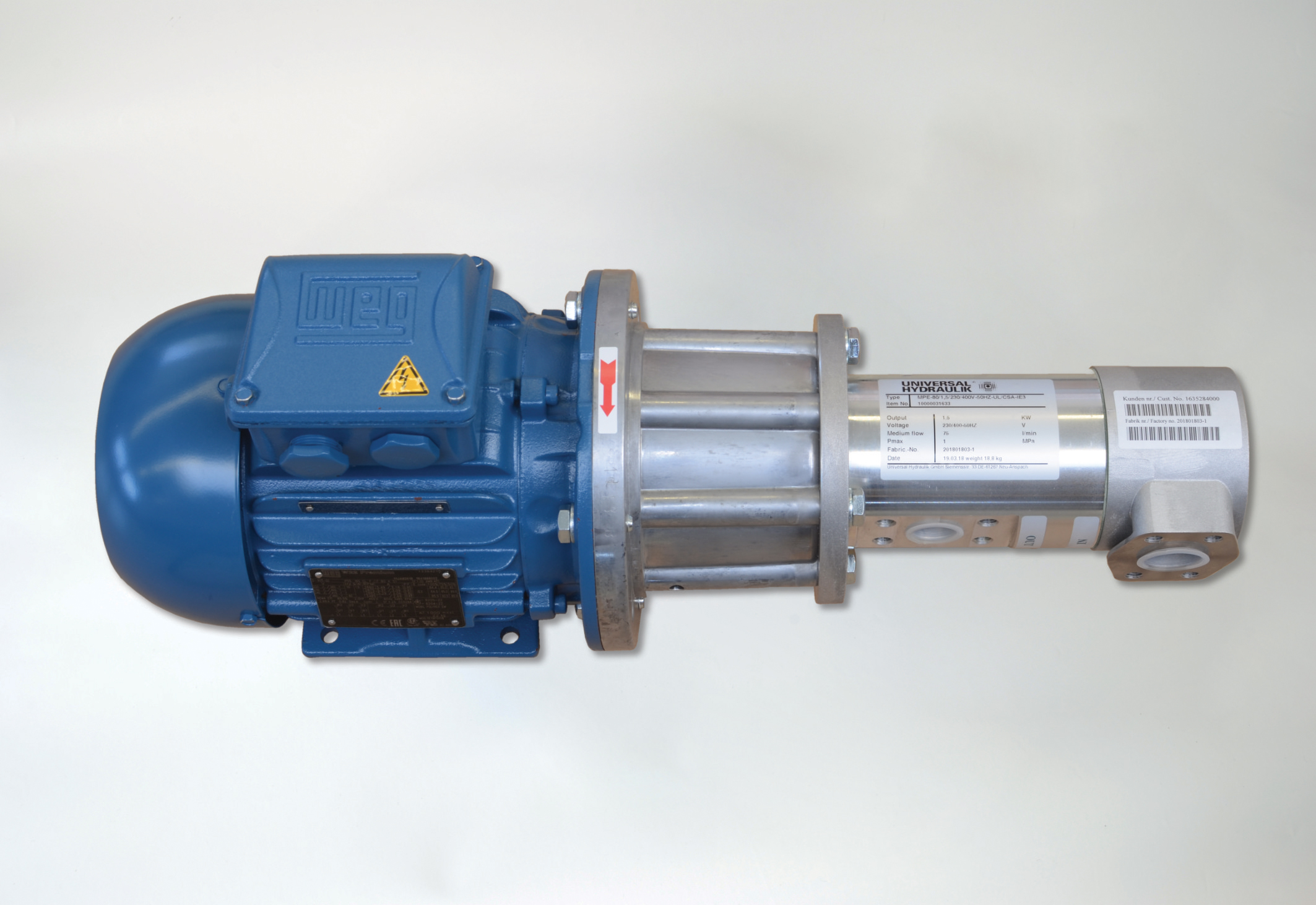 ​Universal Hydraulik液压泵液压元件换热器40周年
