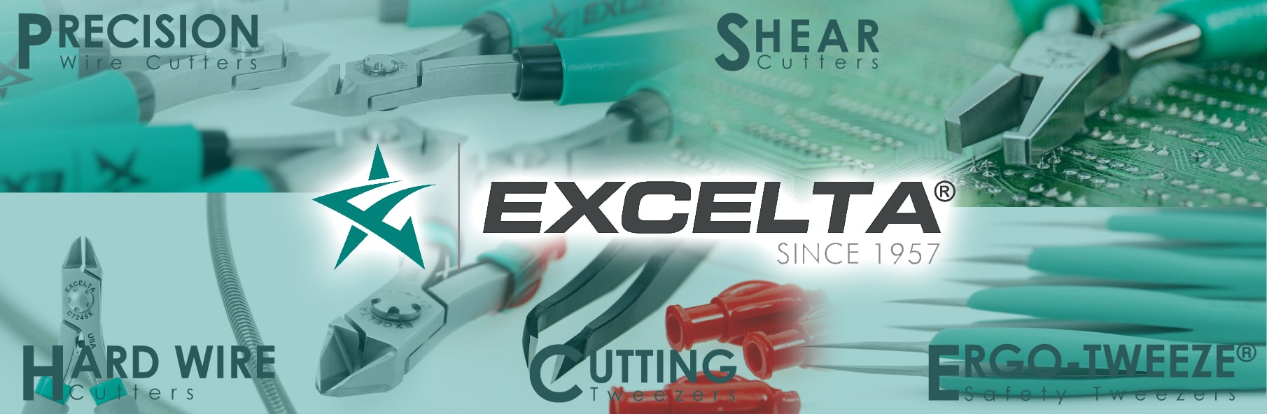 EXCELTA镊子和手动工具