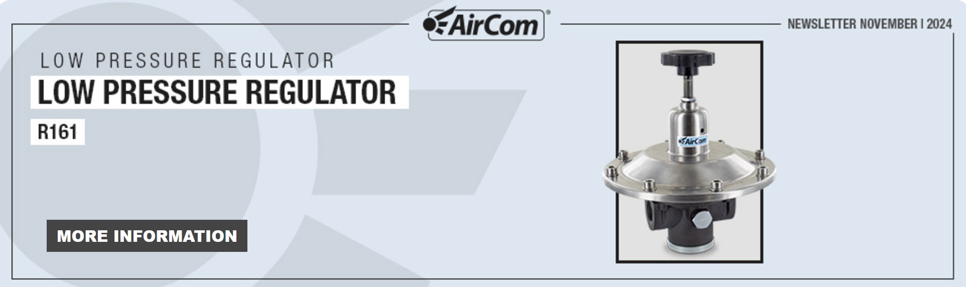 Aircom减压阀流量控制阀压力表